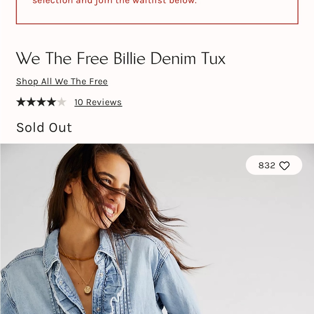 We The Free Billie Tux Top - Picture 5 of 5